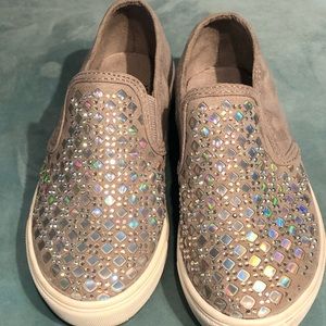 ‼️SOLD‼️Paris Blue girls Slip ons